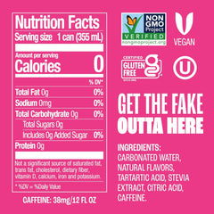 Zevia Zero Sugar Soda, Cherry Cola, 12 oz Cans (24-Pack) – Naturally Sweetened, Non-GMO Project Verified, Gluten-Free, Vegan